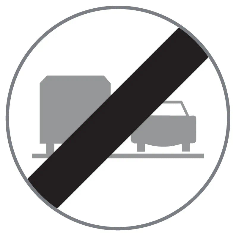 52/4d Ende des Überholverbotes für Lastkraftfahrzeuge