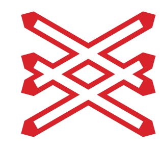 §50/6d Andreaskreuz mehrgleisig, Kreuz waagrecht