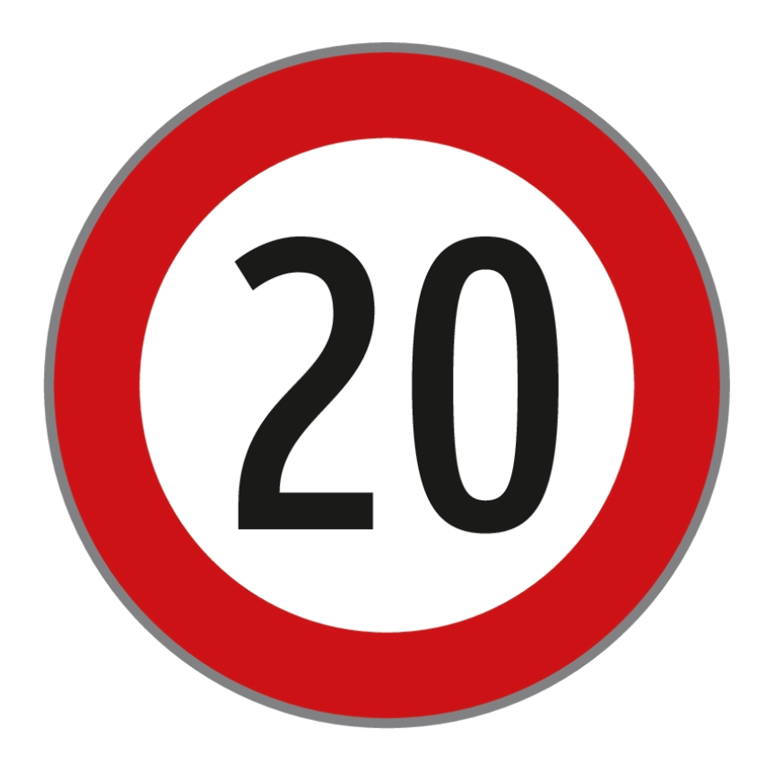 §52/10a Geschwindigkeitsbeschränkung 20 km/h