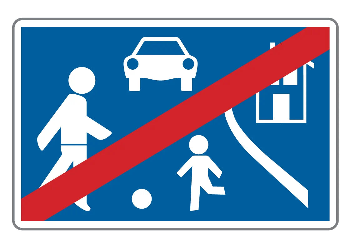 53/9d Ende der Wohnstraße