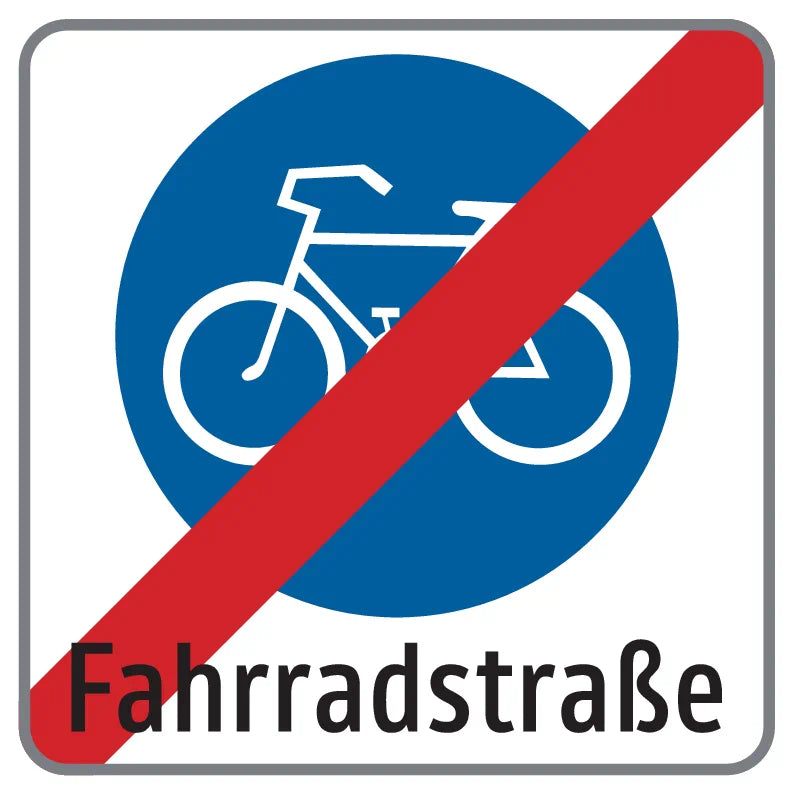 53/29a Fahrradstraße Ende