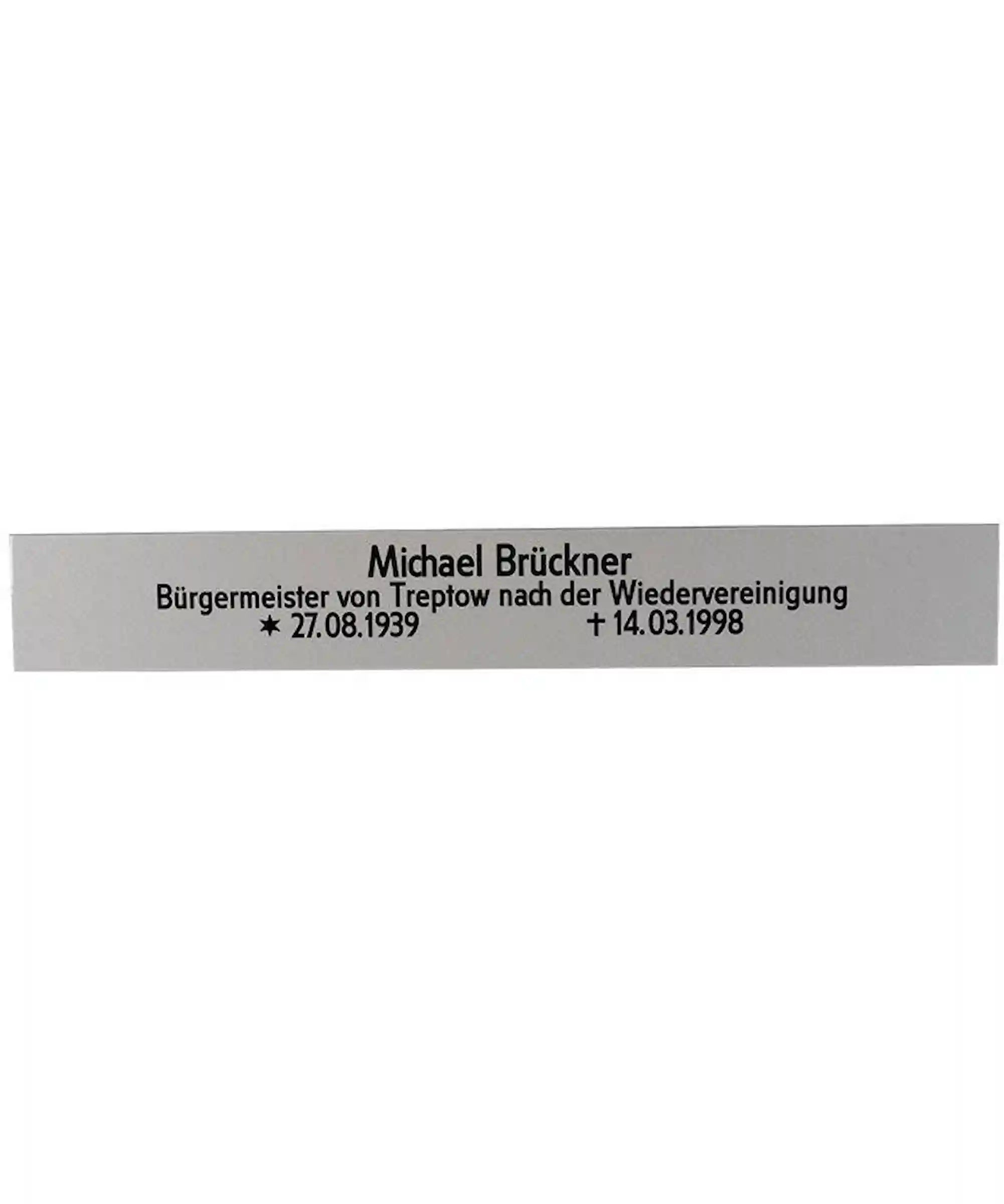 Erläuterungsschild für Verkehrszeichen "Straßennamensschild" (Berliner Schrift) - VZ 437