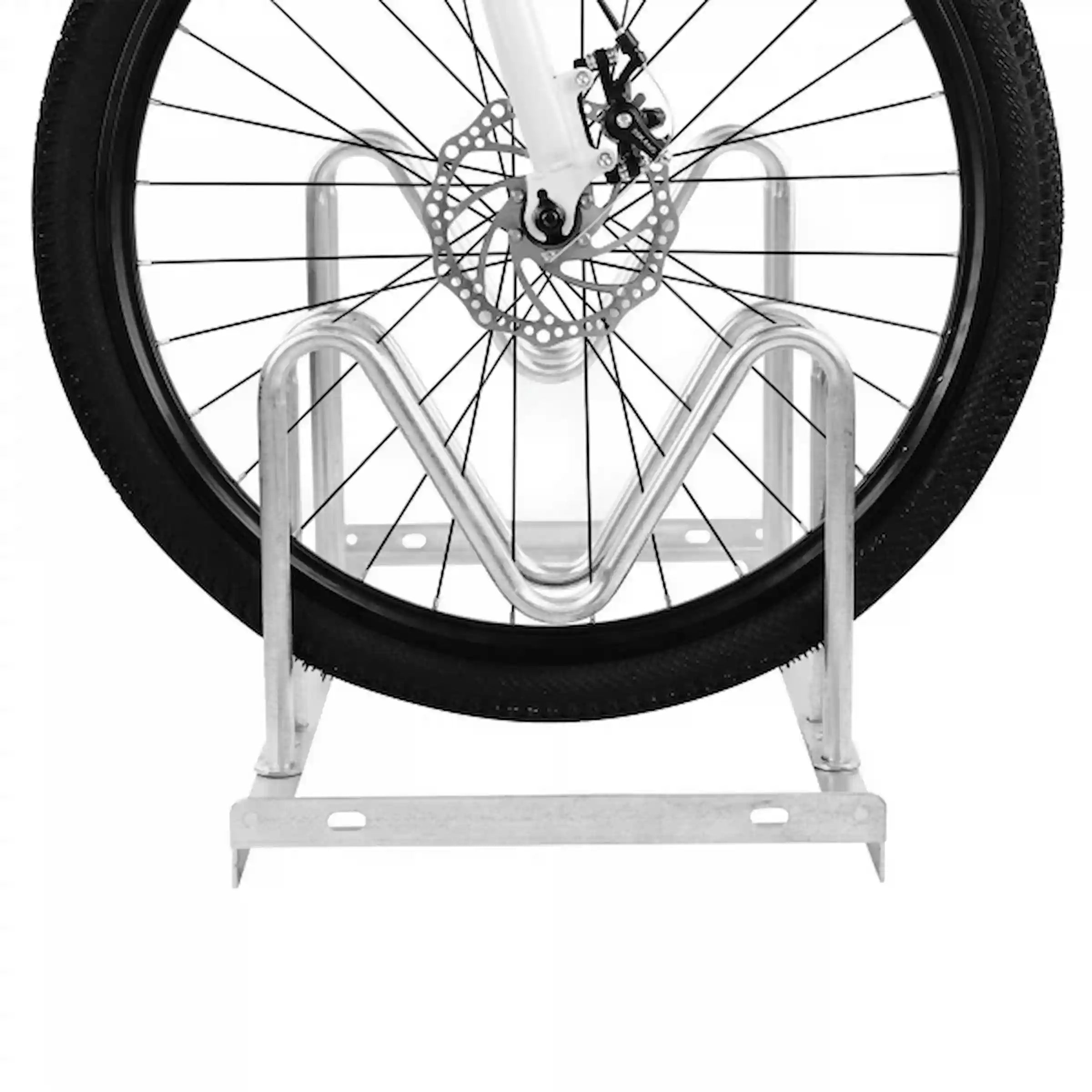 CITY-Fahrradständer MAGNIS für Mountainbikes und enge Stellflächen.