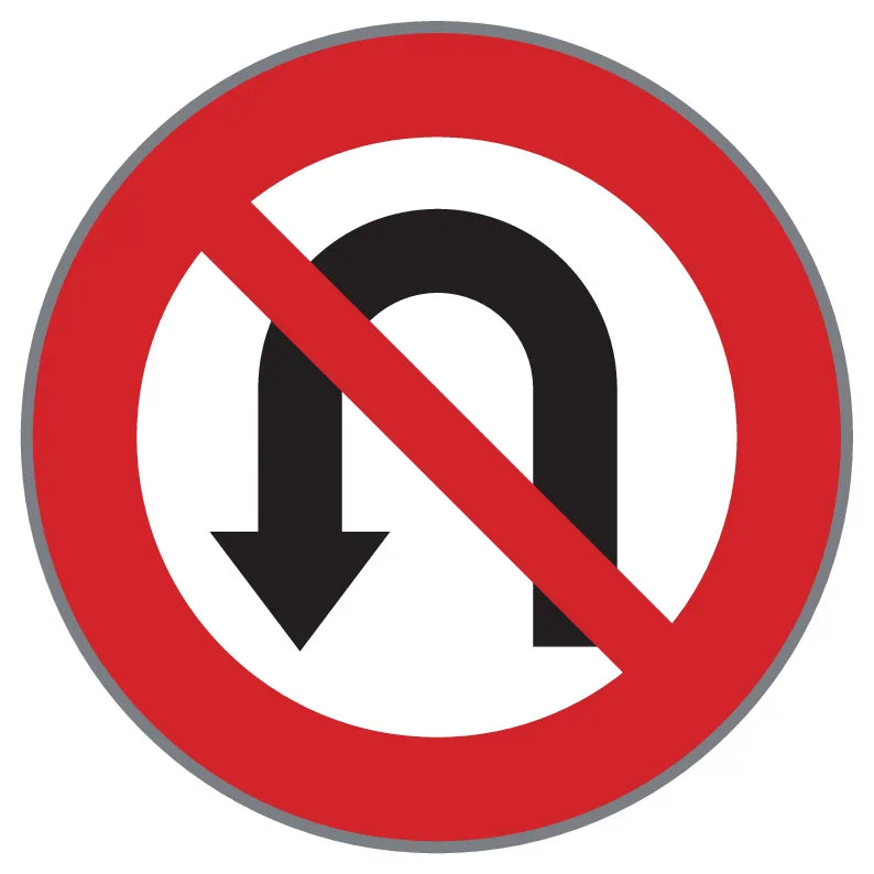 52/3c Umkehren verboten