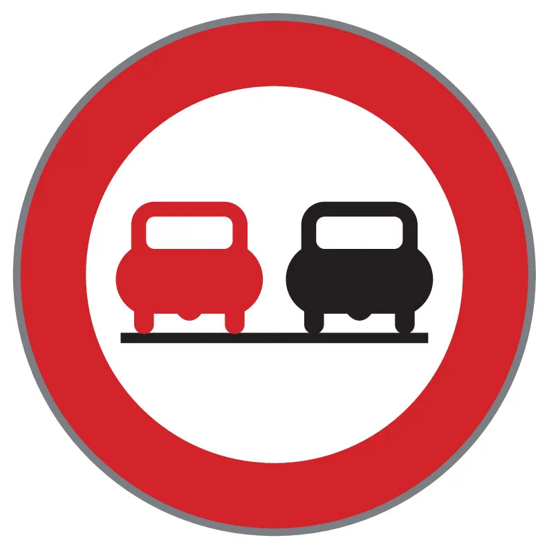 52/4a Überholen verboten