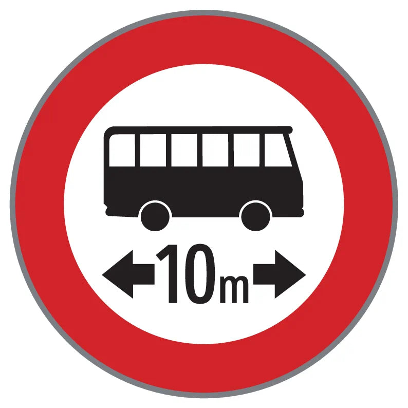 52/7f Fahrverbot für Omnibusse mit Längenangabe