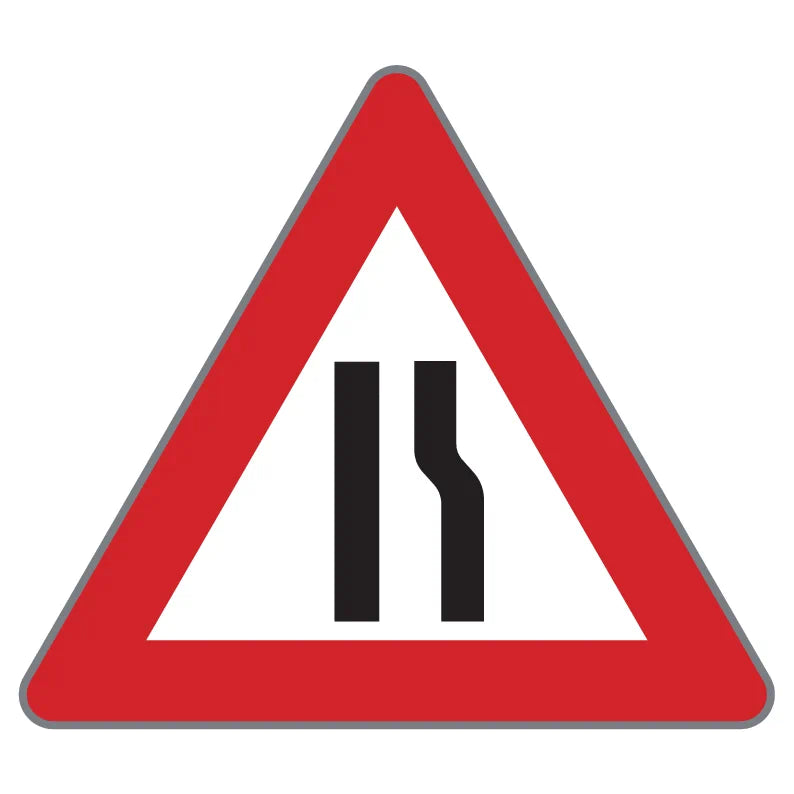 §50/8c Fahrbahnverengung rechtsseitig