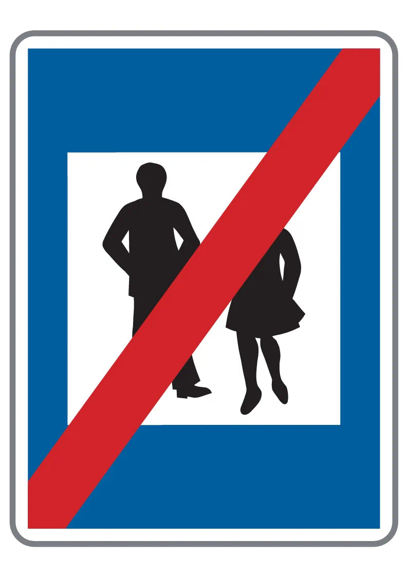 53/9b Ende der Fußgängerzone