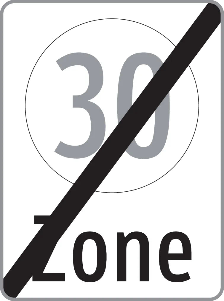 52/11b Ende einer Zonenbeschränkung