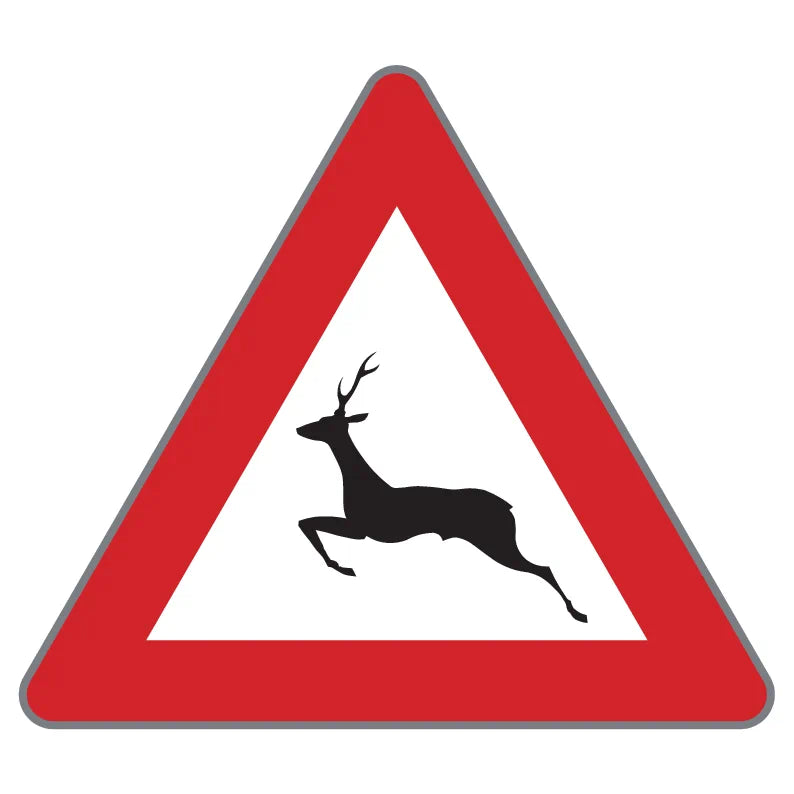 §50/13b Achtung Wildwechsel