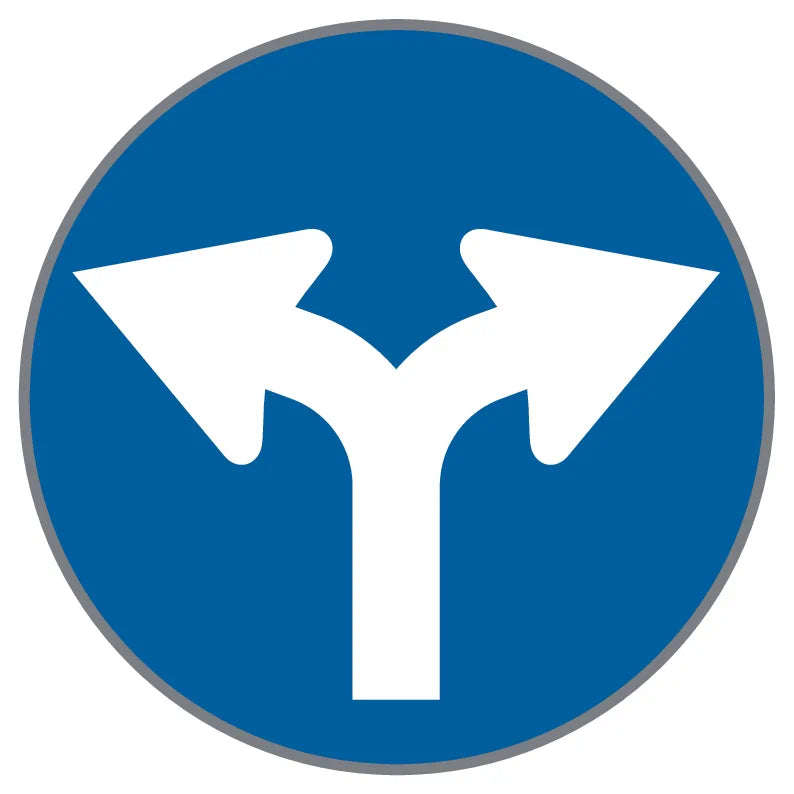 Sondertafel A Vorgeschriebene Fahrtrichtung