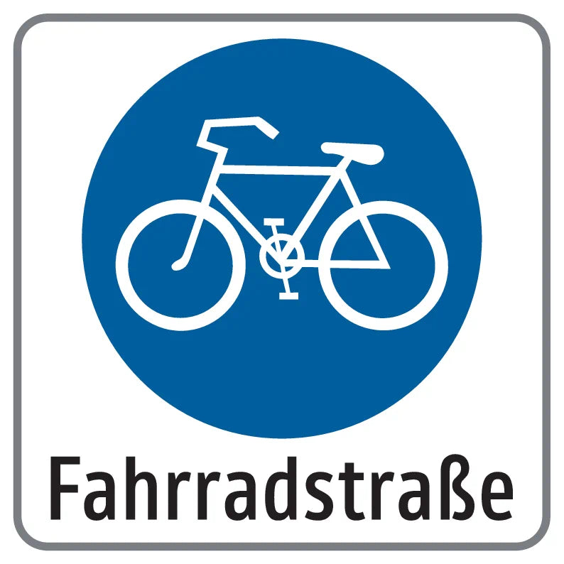 53/26 Fahrradstraße Anfang