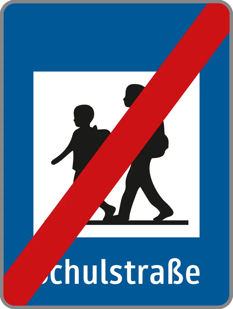 53/29 Ende einer Schulstraße