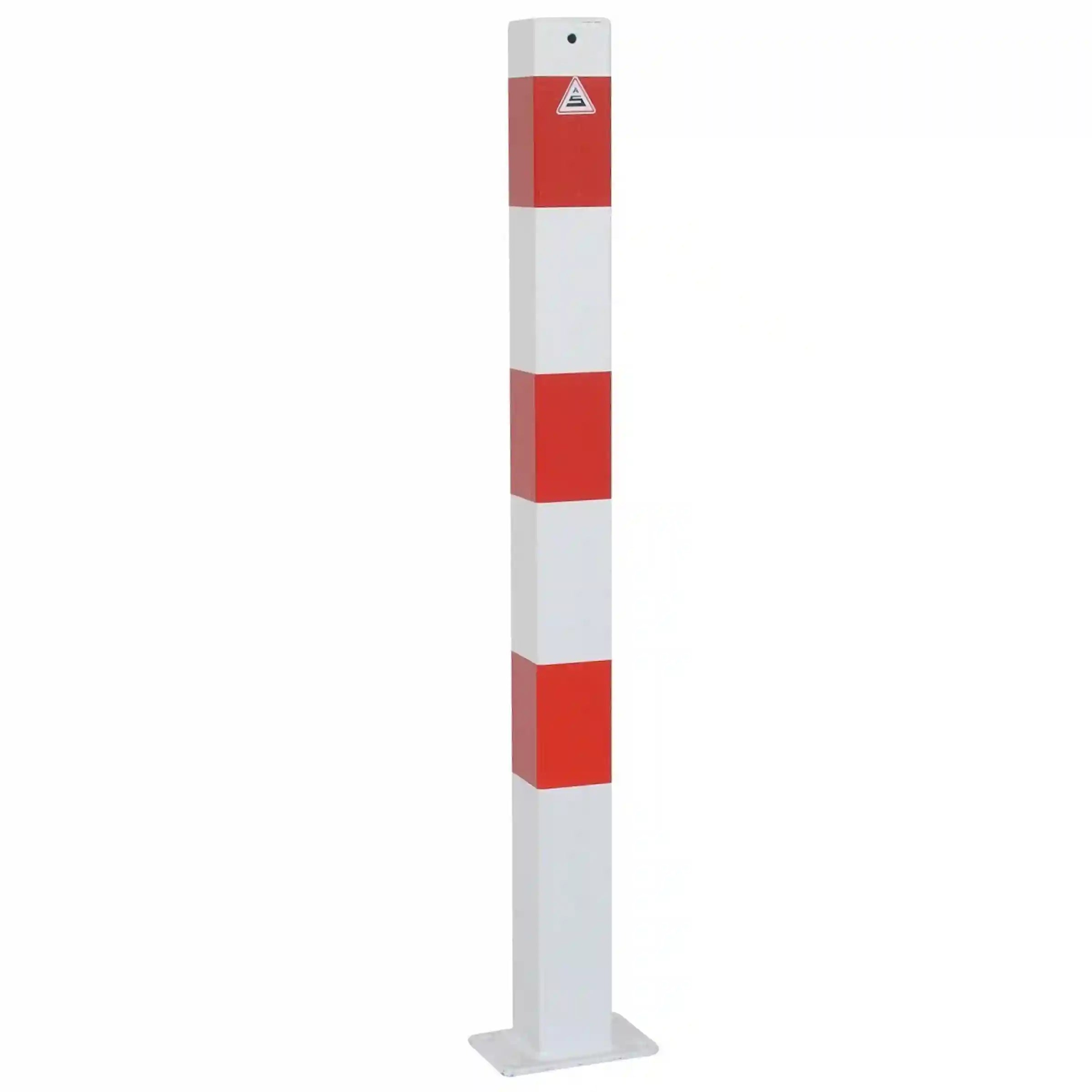 Absperrpfosten, 70 x 70 mm, Ortsfest, für Dübelbefestigung