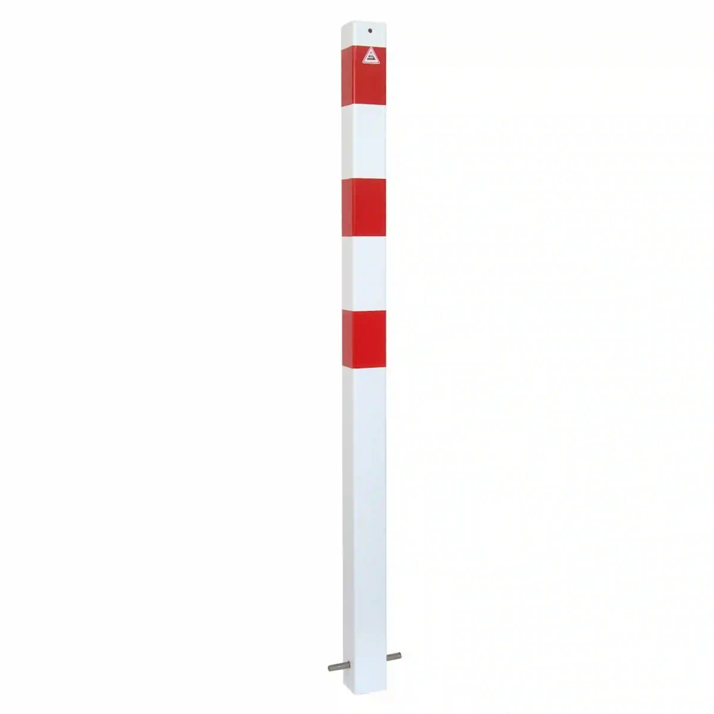 Absperrpfosten, 70 x 70 mm, Ortsfest, zum einbetonieren