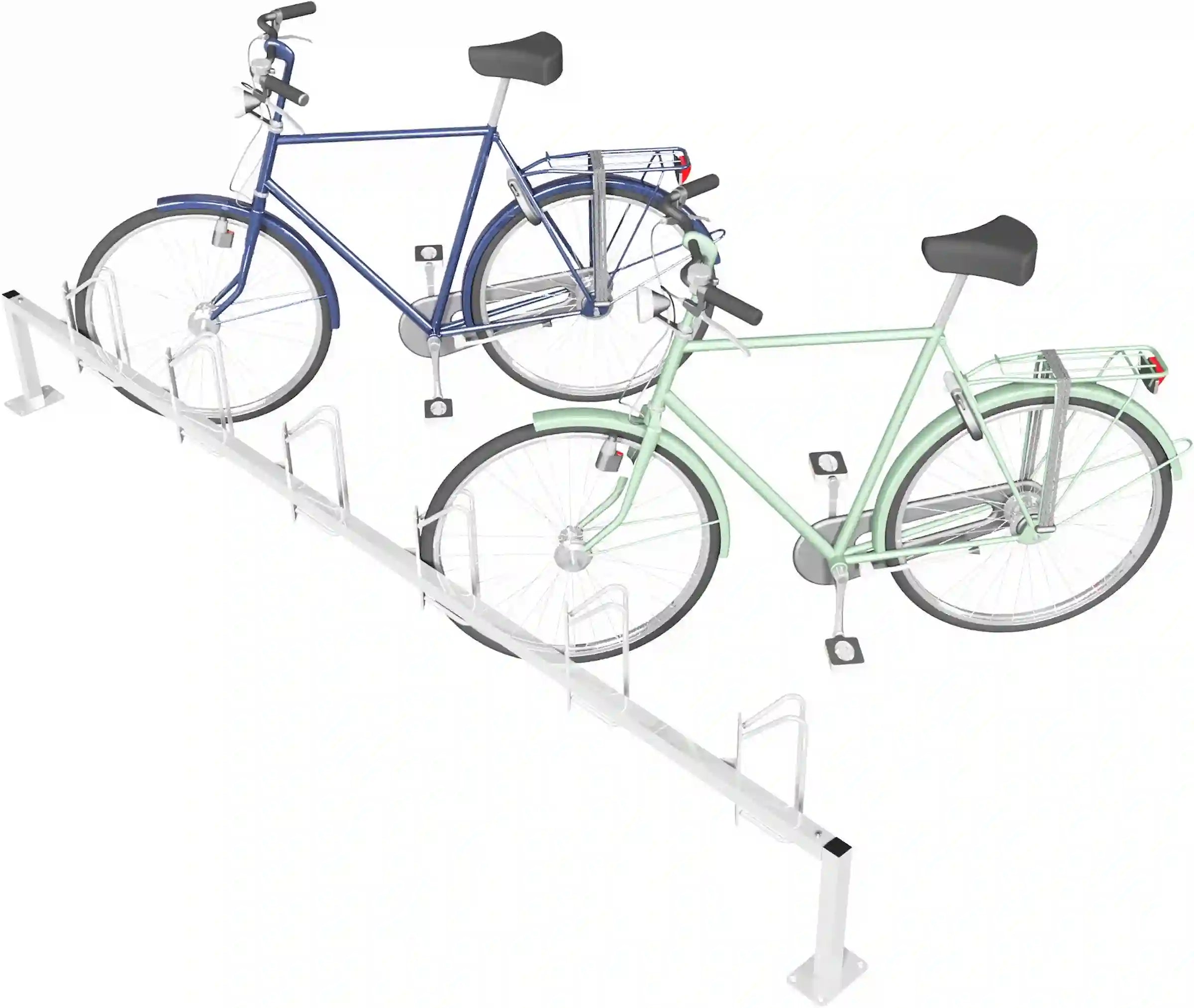Fahrradständer - Reihenparker