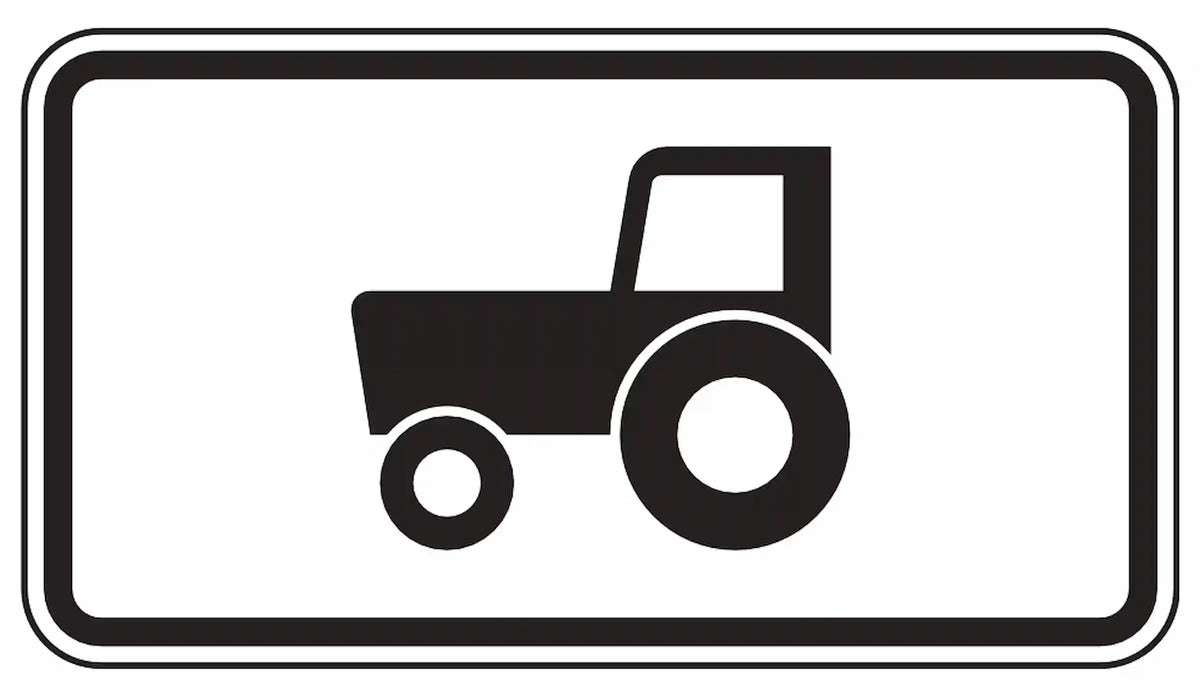Gilt für Fahrzeuge bis 25 km/h.