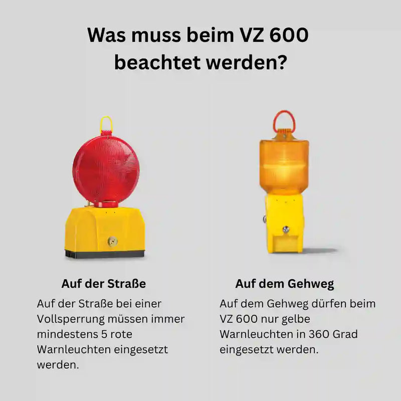 Verkehrszeichen 600 "Absperrschranke" - VZ 600