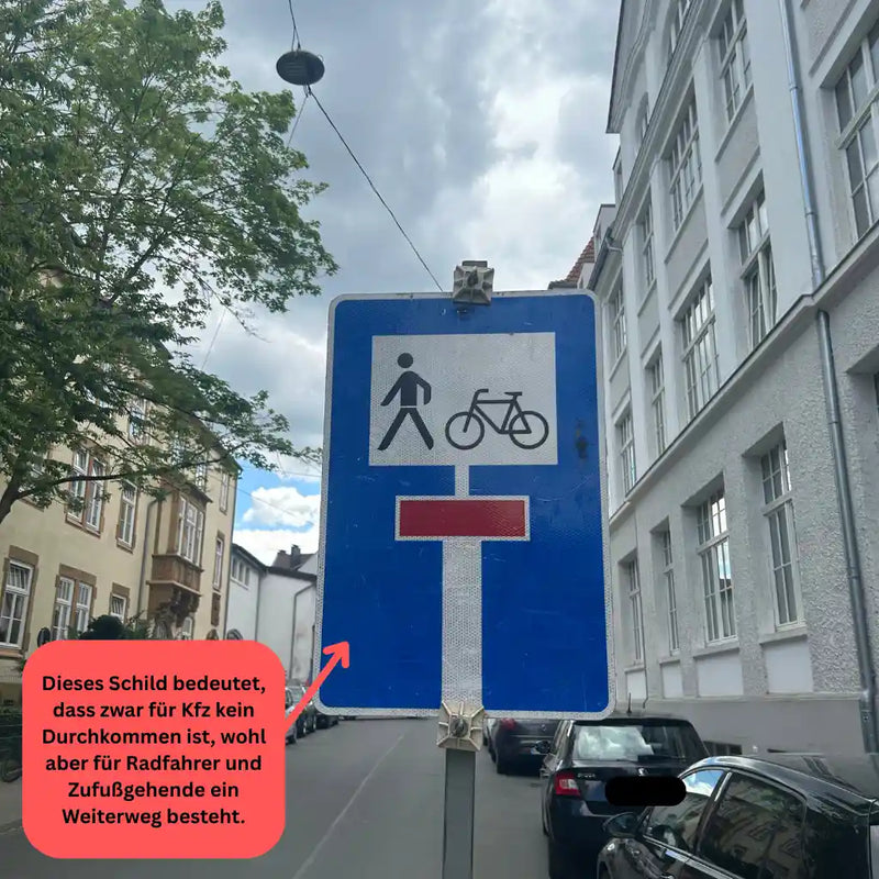 Verkehrszeichen "Sackgasse" - VZ 357