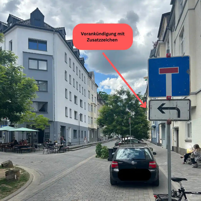 Verkehrszeichen "Sackgasse" - VZ 357